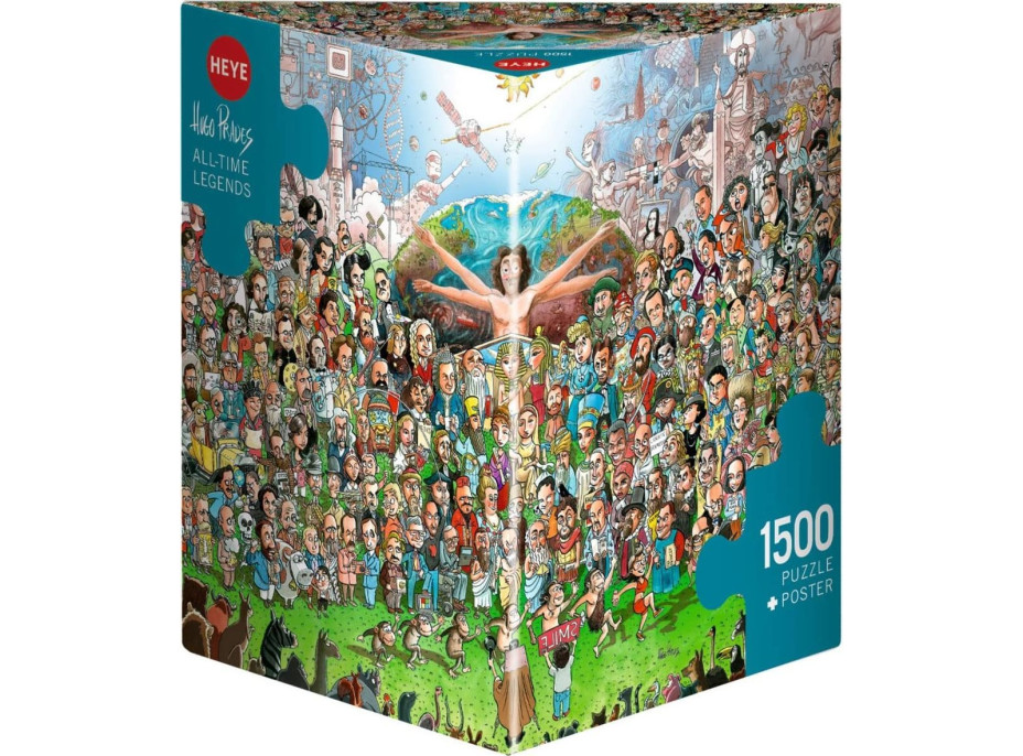 HEYE Puzzle Legendy všetkých čias 1500 dielikov