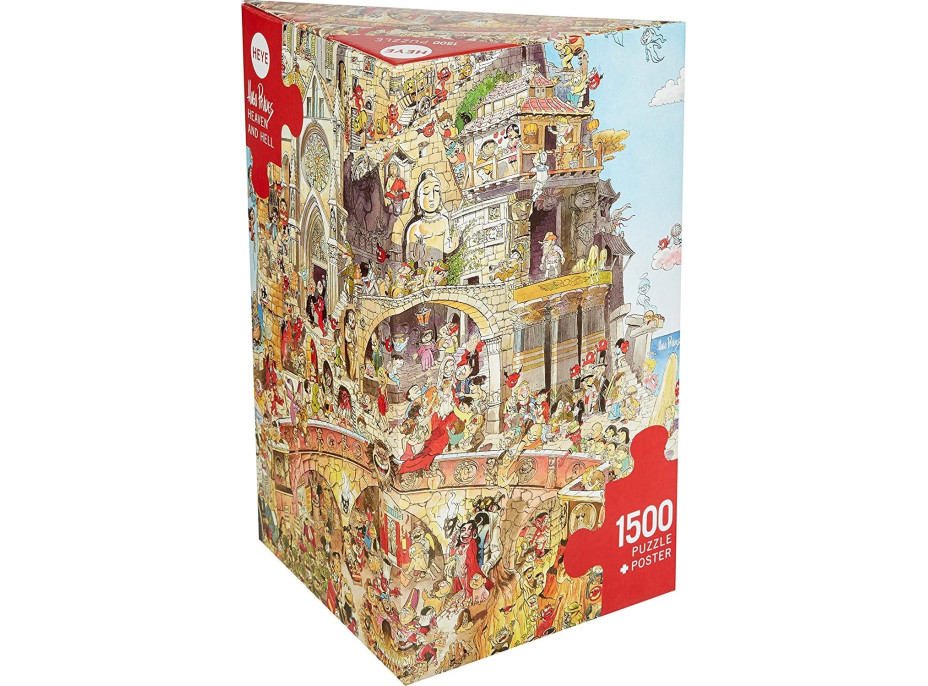 HEYE Puzzle Nebo a peklo 1500 dielikov