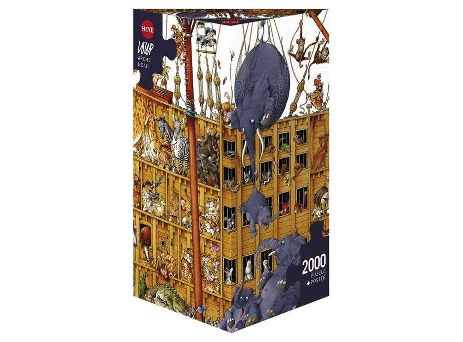 HEYE Puzzle Noemova archa 2000 dielikov