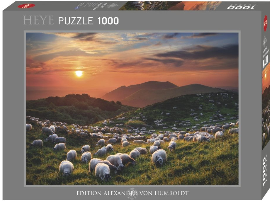 HEYE Puzzle Ovce a sopky 1000 dielikov