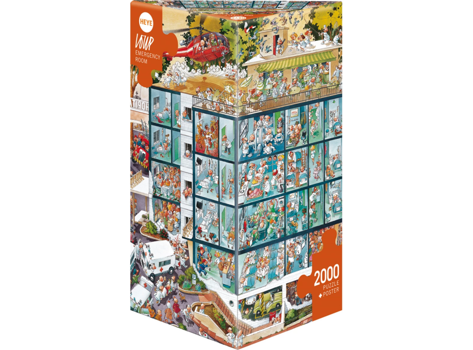 HEYE Puzzle Pohotovosť 2000 dielikov