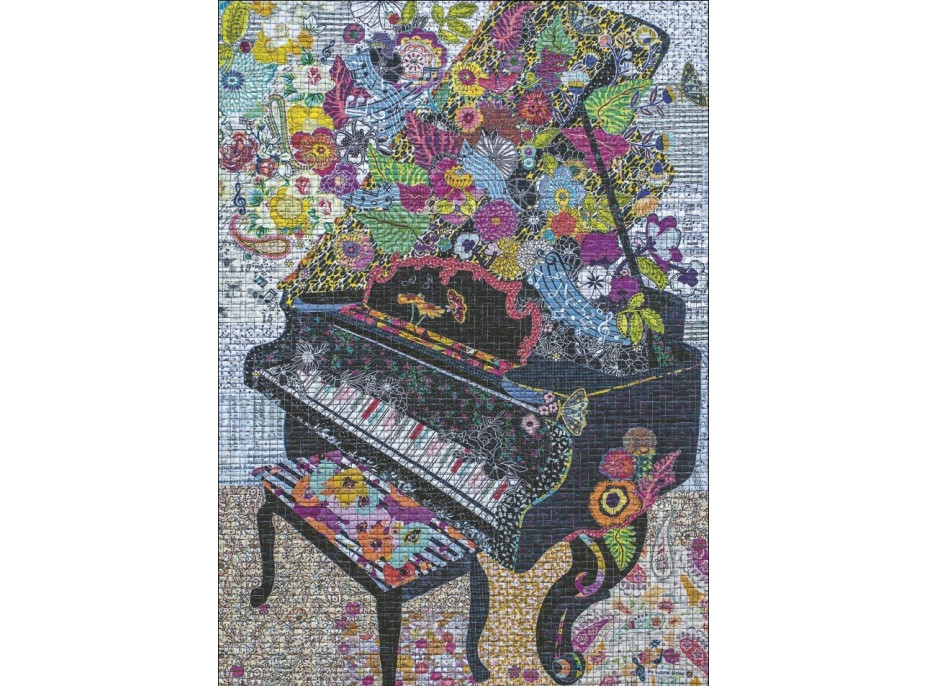 HEYE Puzzle Quilt Art: Klavír 1000 dielikov