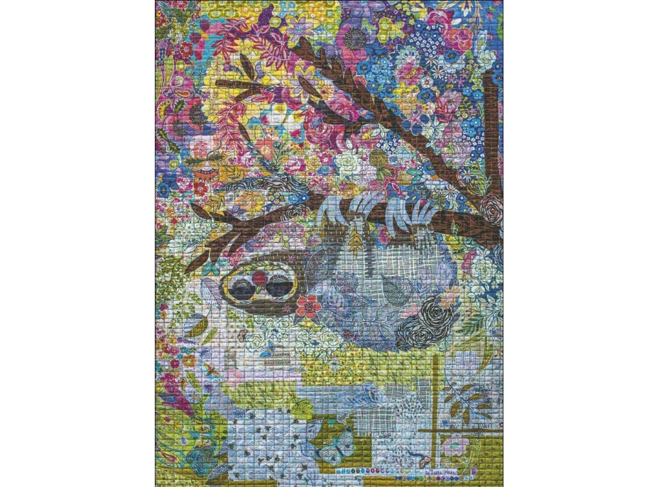 HEYE Puzzle Quilt Art: Vyšívaný leňoch 1000 dielikov