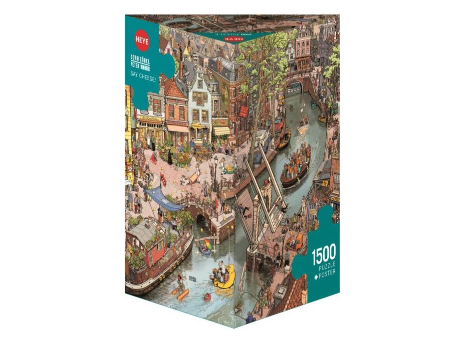 HEYE Puzzle Povedz syr! 1500 dielikov