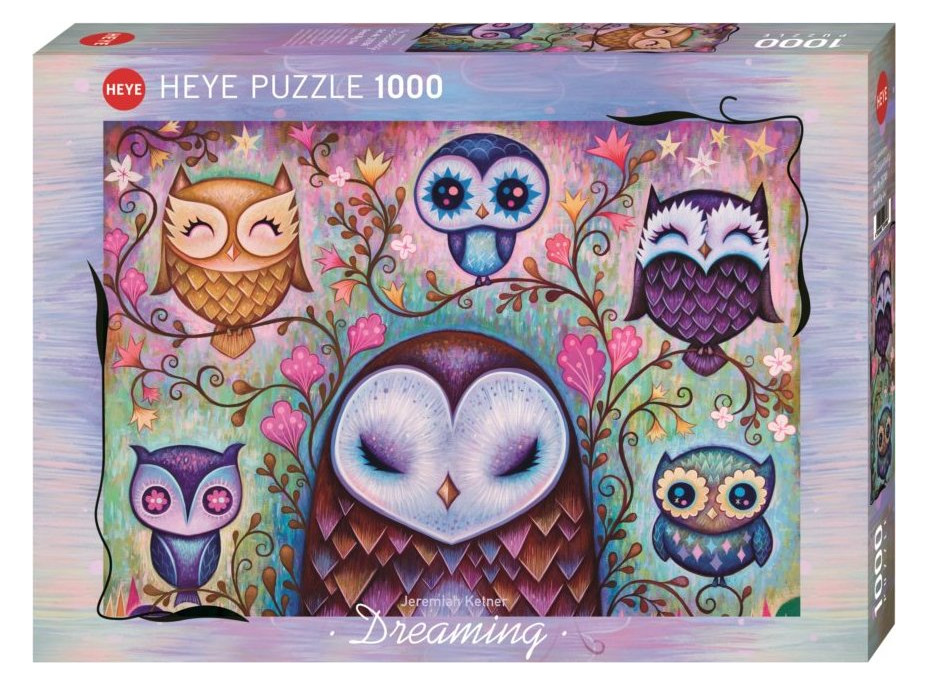 HEYE Puzzle Dreaming: Veľká sova 1000 dielikov