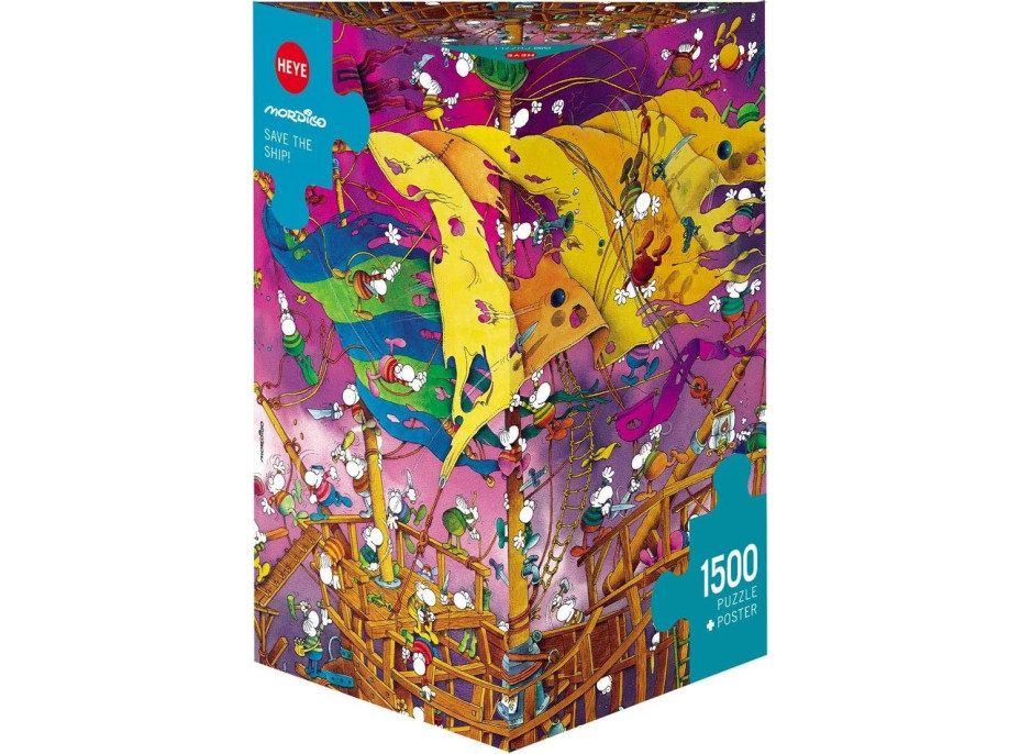 HEYE Puzzle Zachráňte loď! 1500 dielikov