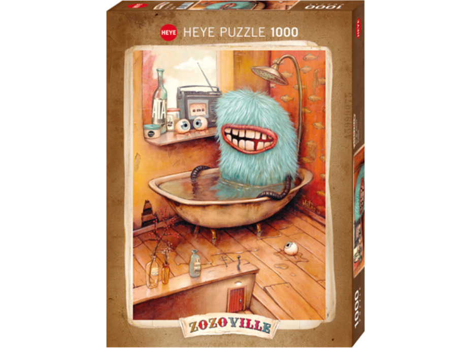 HEYE Puzzle Zozoville: Vo vani 1000 dielikov