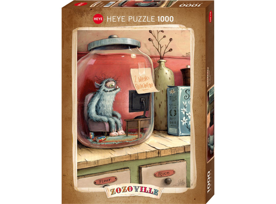 HEYE Puzzle Zozoville: Jarantine 1000 dielikov