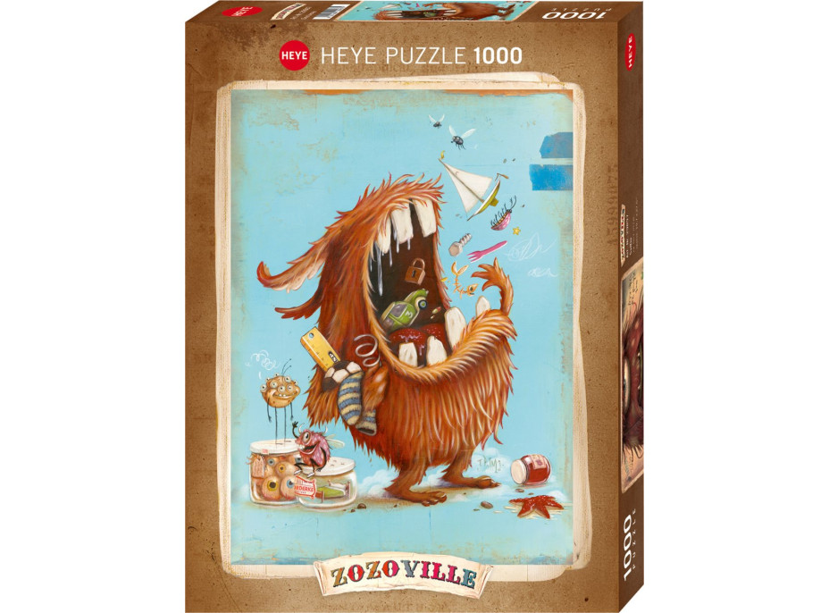 HEYE Puzzle Zozoville: Všežravec 1000 dielikov