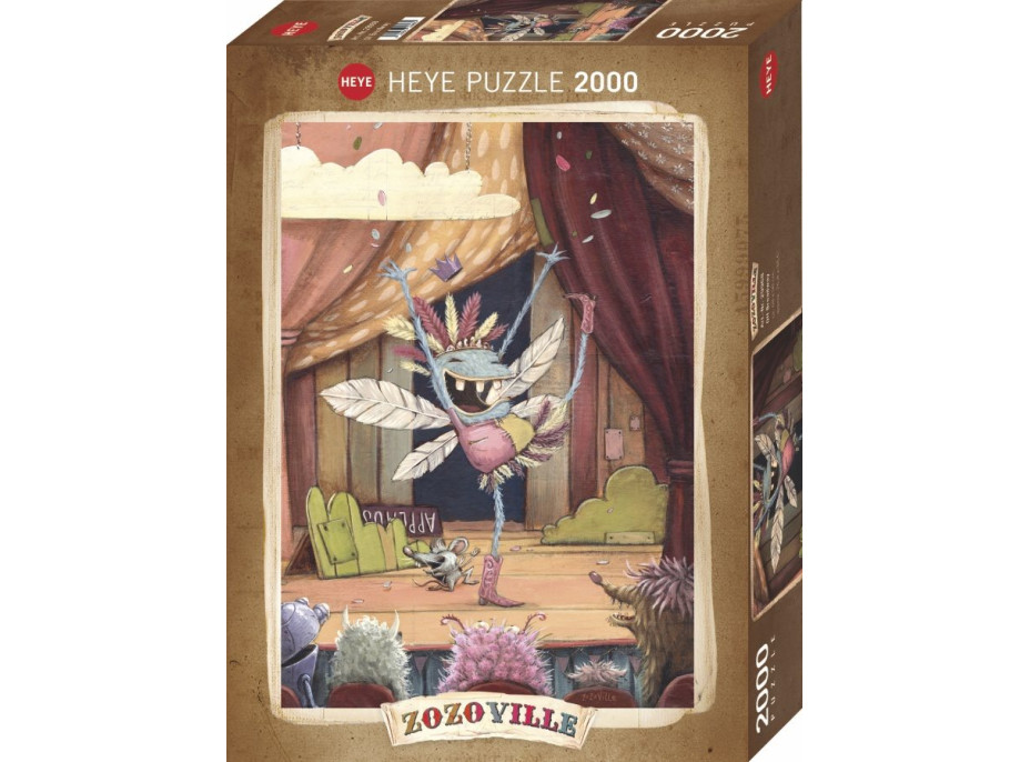 HEYE Puzzle Zozoville: Z Broadwaya 2000 dielikov