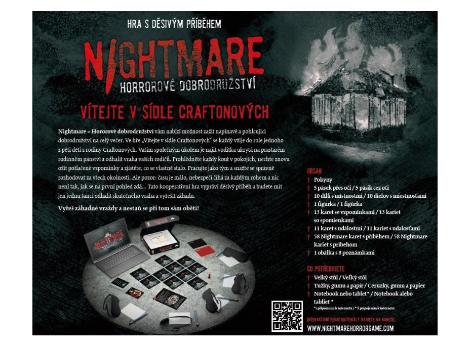 BLACKFIRE Nightmare: Hororové dobrodružstvo