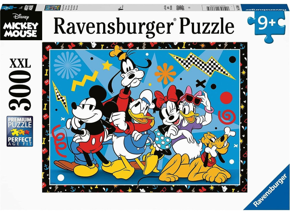 RAVENSBURGER Puzzle Mickey Mouse a priatelia XXL 300 dielikov