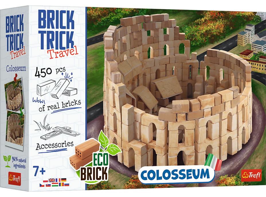 TREFL BRICK TRICK Travel: Koloseum XL 450 dielov