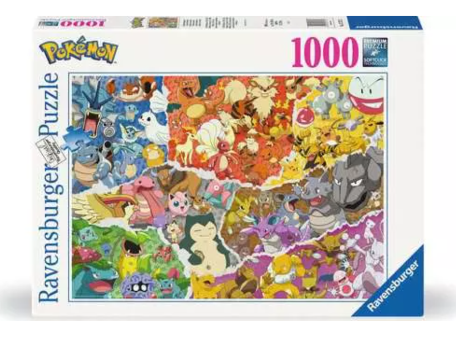 RAVENSBURGER Puzzle Pokémon Allstars 1000 dielikov