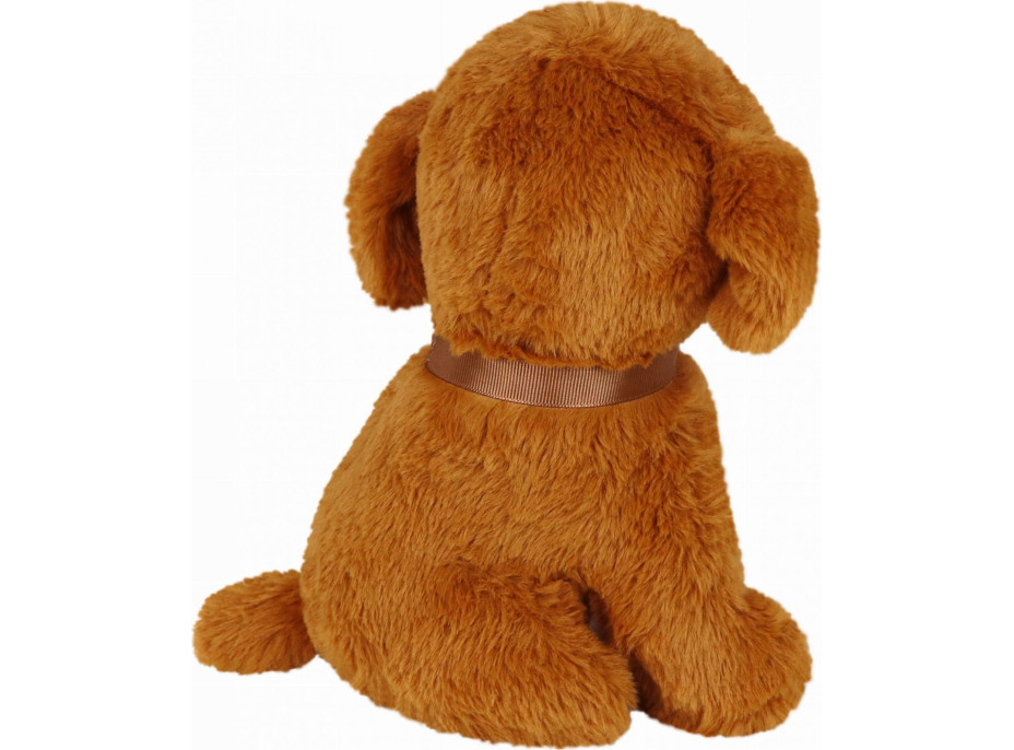 Zarážka do dverí CALM DOG 22 cm - Psík - hnedý