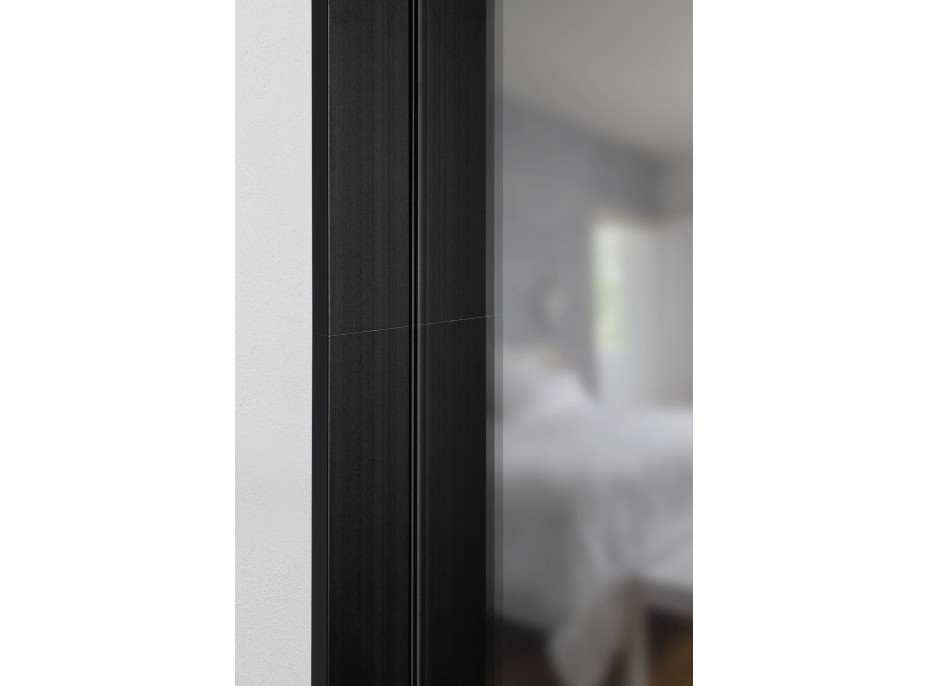 Zrkadlo 50x100 cm bez osvetlenia NEBRA BLACK