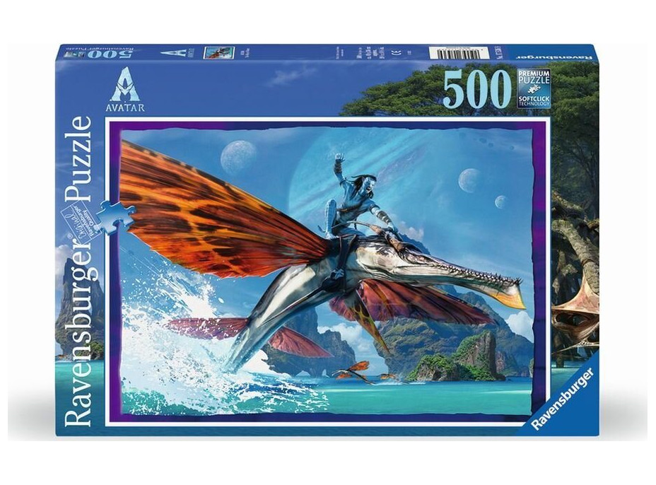 RAVENSBURGER Puzzle Avatar: The Way of Water 500 dielikov