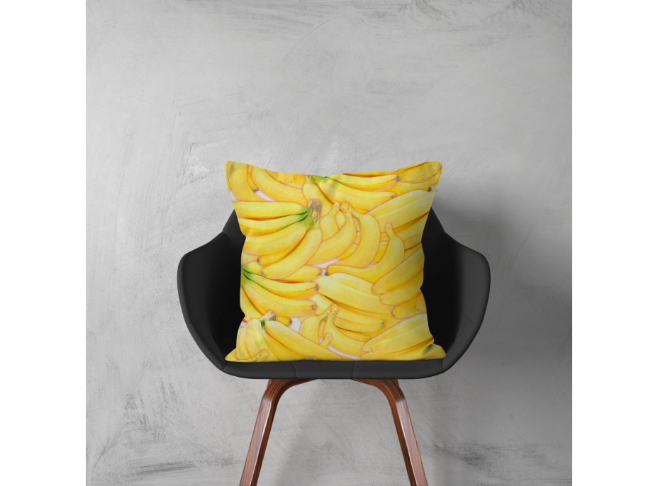 Obliečka na vankúš PREMIUM 45x45 cm - Bananas