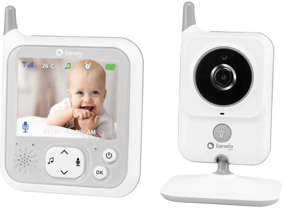 LIONELO Elektronická videoopatrovateľka Babyline 7.1