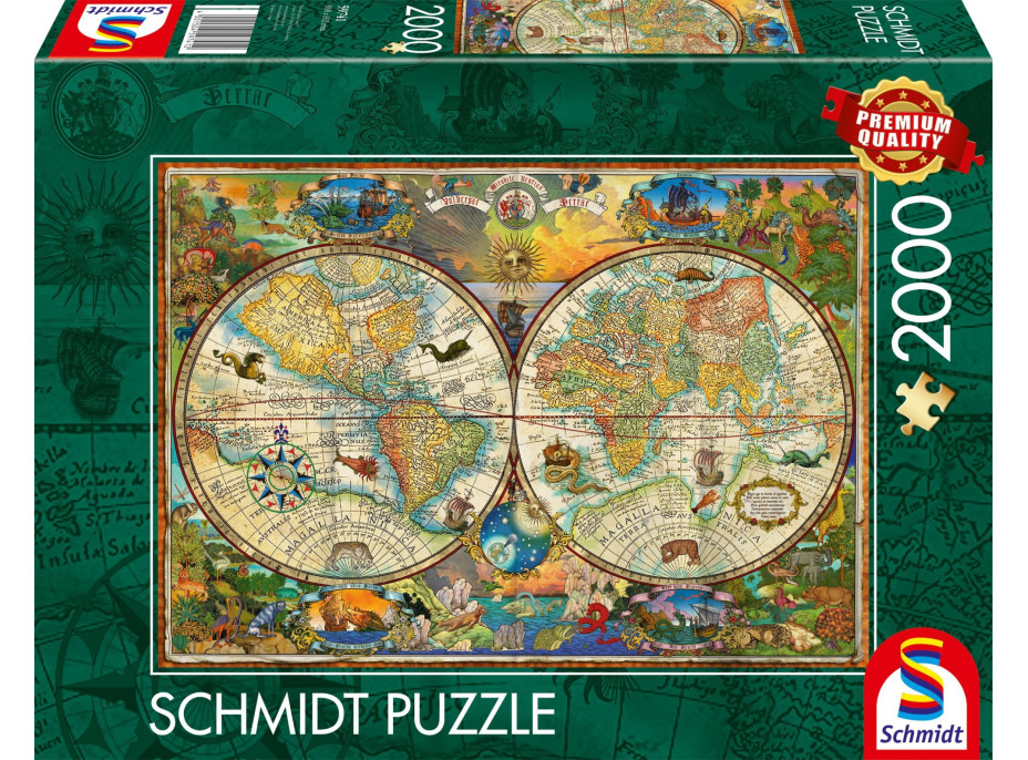 SCHMIDT Puzzle Bytosti na Zemi 2000 dielikov