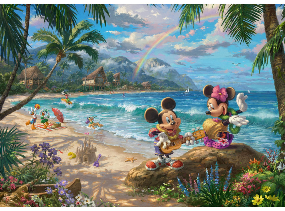 SCHMIDT Puzzle Minnie a Mickey na Hawaii 1000 dielikov