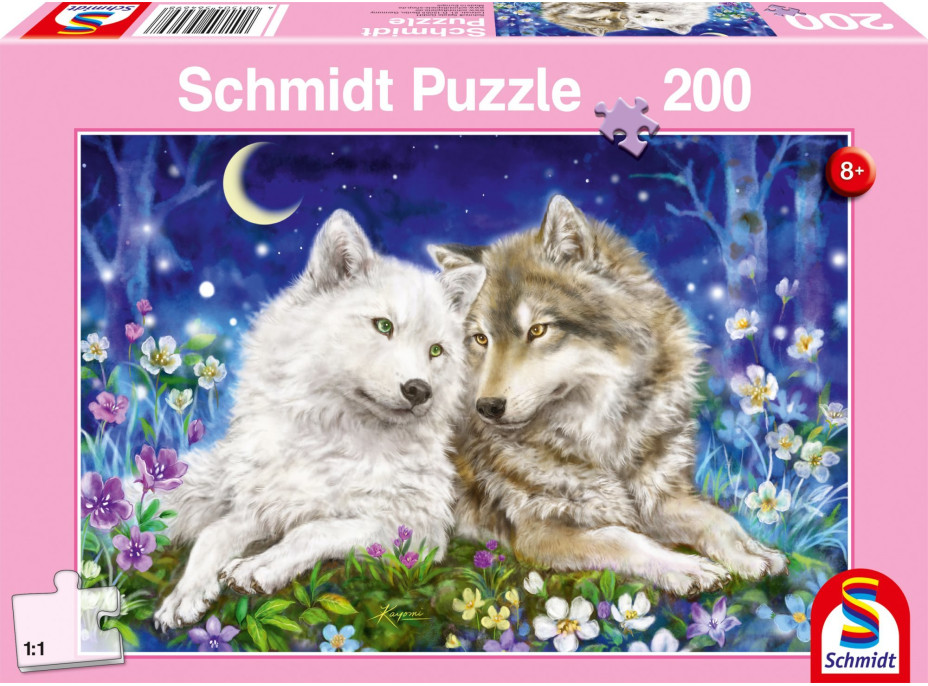 SCHMIDT Puzzle Huňatí vlci 200 dielikov