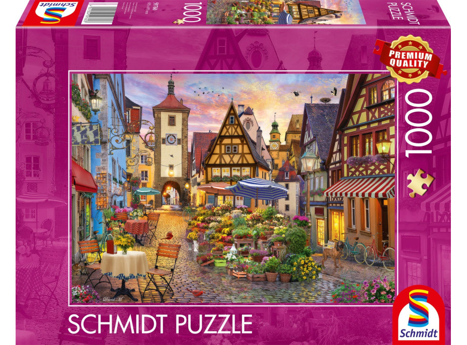 SCHMIDT Puzzle Romantické Bavorsko 1000 dielikov