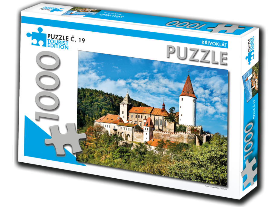 TOURIST EDITION Puzzle Krivoklát 1000 dielikov (č.19)