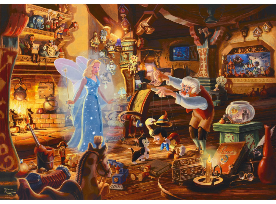 SCHMIDT Puzzle Pinocchio 1000 dielikov