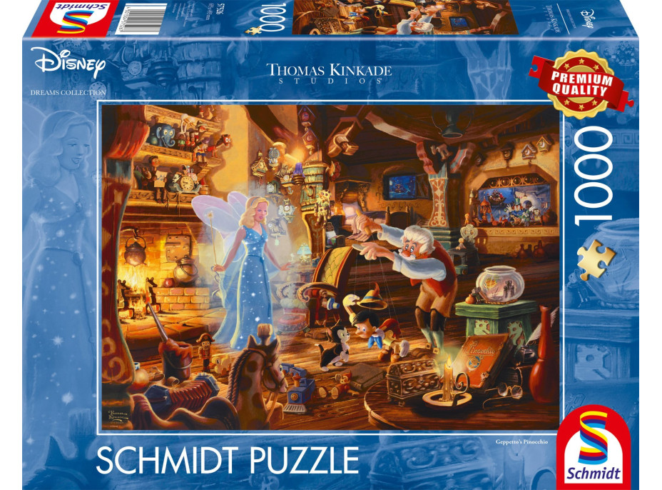 SCHMIDT Puzzle Pinocchio 1000 dielikov