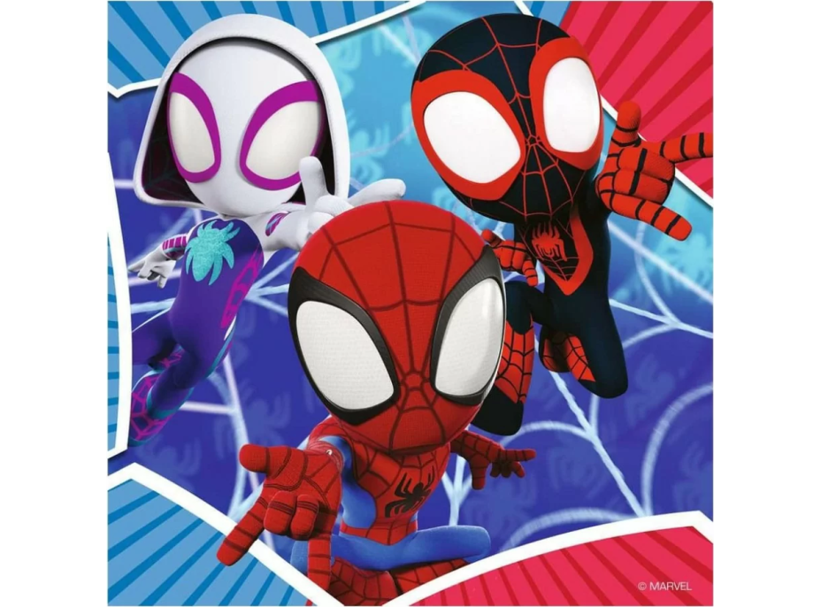 RAVENSBURGER Puzzle Spidey 3x49 dielikov