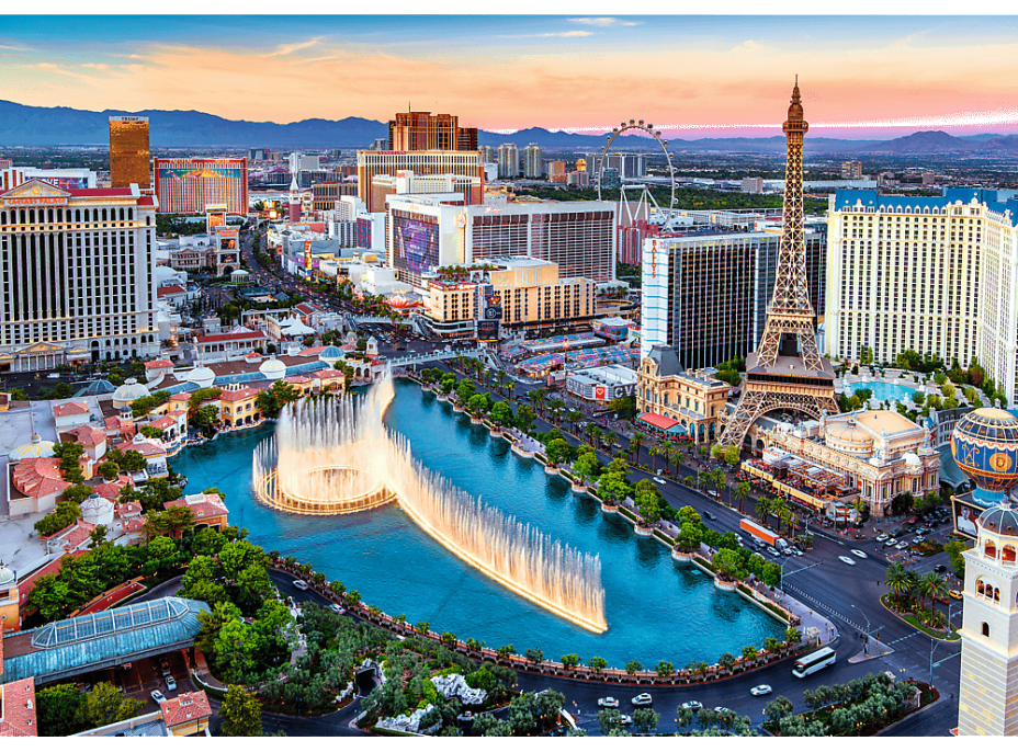 TREFL Puzzle UFT Cityscape: Las Vegas, Nevada, USA 1000 dielikov