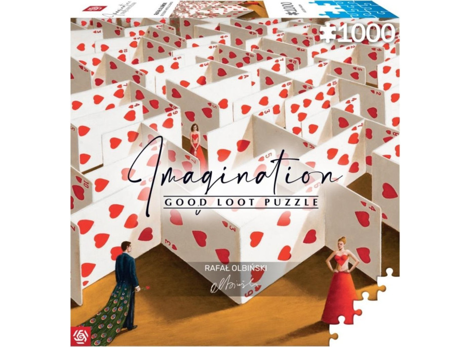 GOOD LOOT Puzzle Imagination: Rafał Olbiński 1000 dielikov