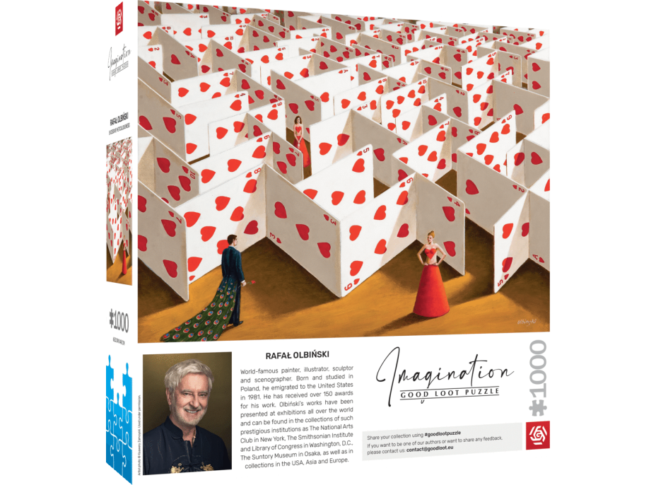 GOOD LOOT Puzzle Imagination: Rafał Olbiński 1000 dielikov