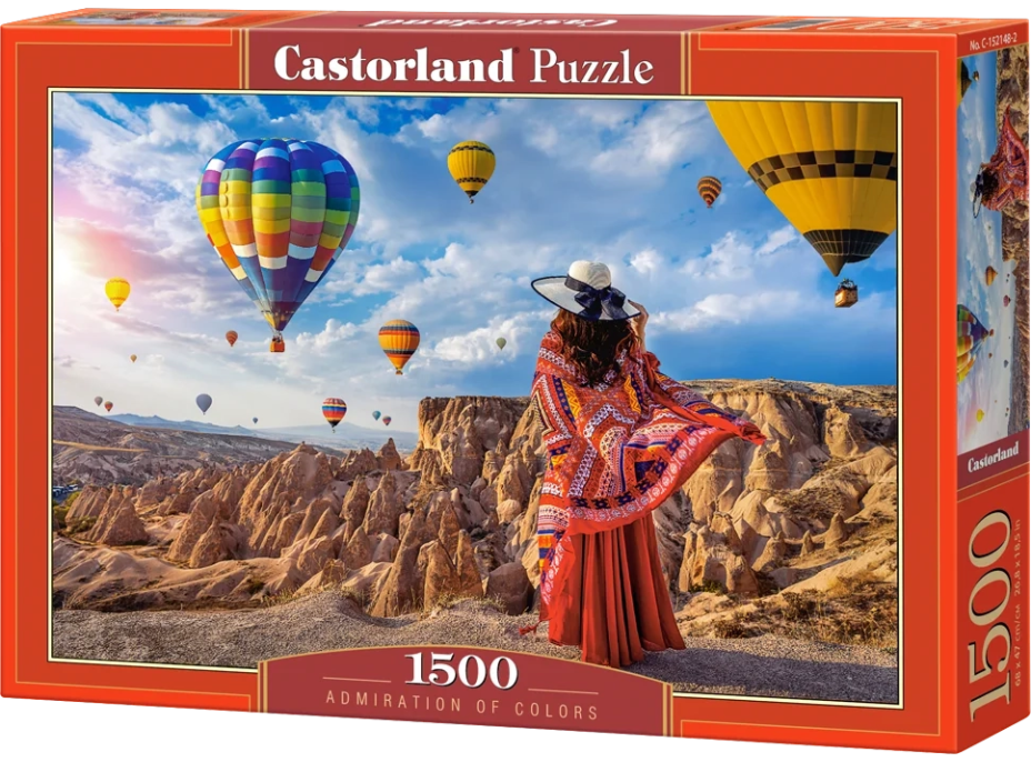 CASTORLAND Puzzle Obdivovanie farieb 1500 dielikov