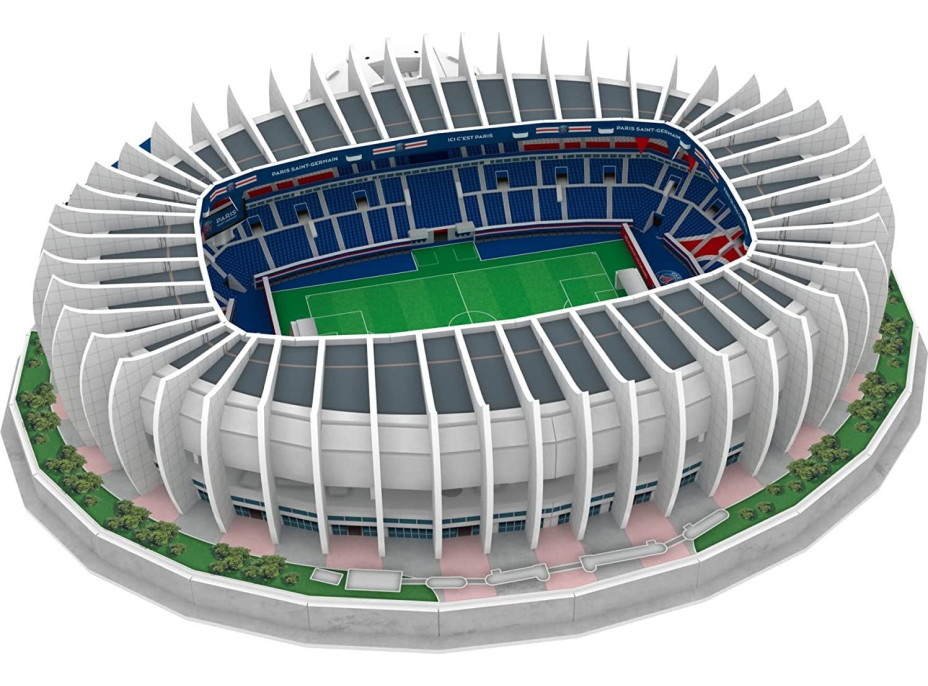 3D PUZZLE ŠTÁDIUM 3D puzzle Štadión Parc Des Princes Paris Saint-Germain 111 dielikov