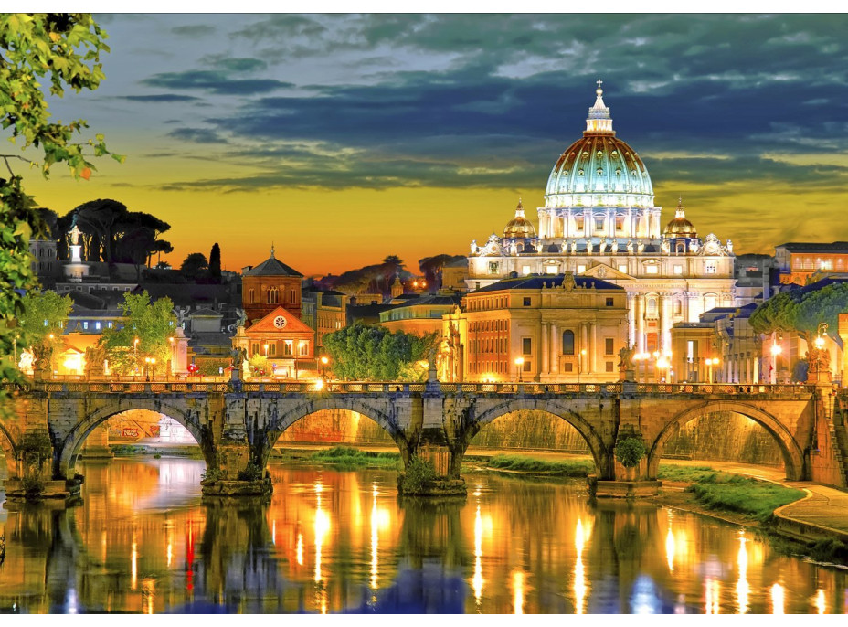 ENJOY Puzzle Bazilika svätého Petra, Vatikán 1000 dielikov