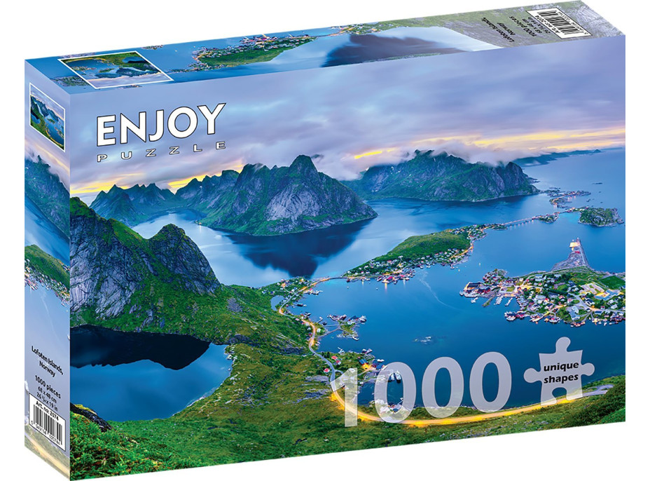 ENJOY Puzzle Lofoty, Nórsko 1000 dielikov