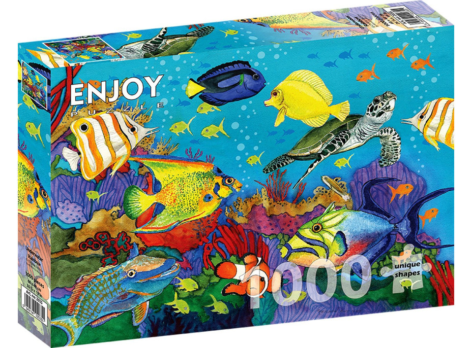 ENJOY Puzzle Podmorská dúha 1000 dielikov