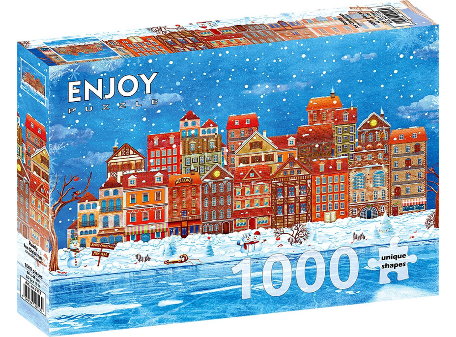 ENJOY Puzzle Pripravení na Vianoce 1000 dielikov