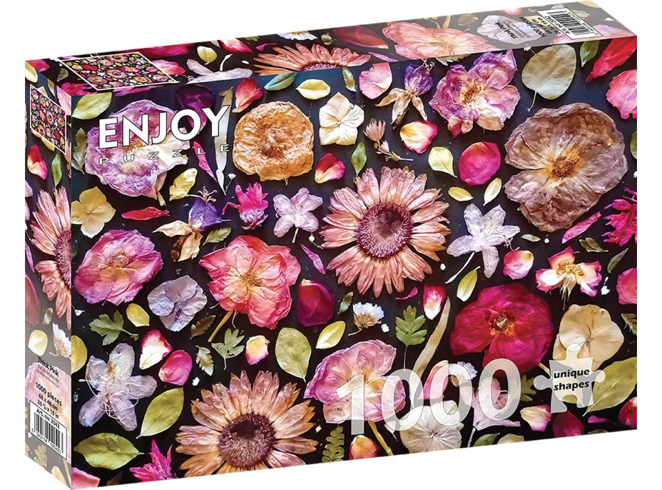 ENJOY Puzzle Ružová 1000 dielikov