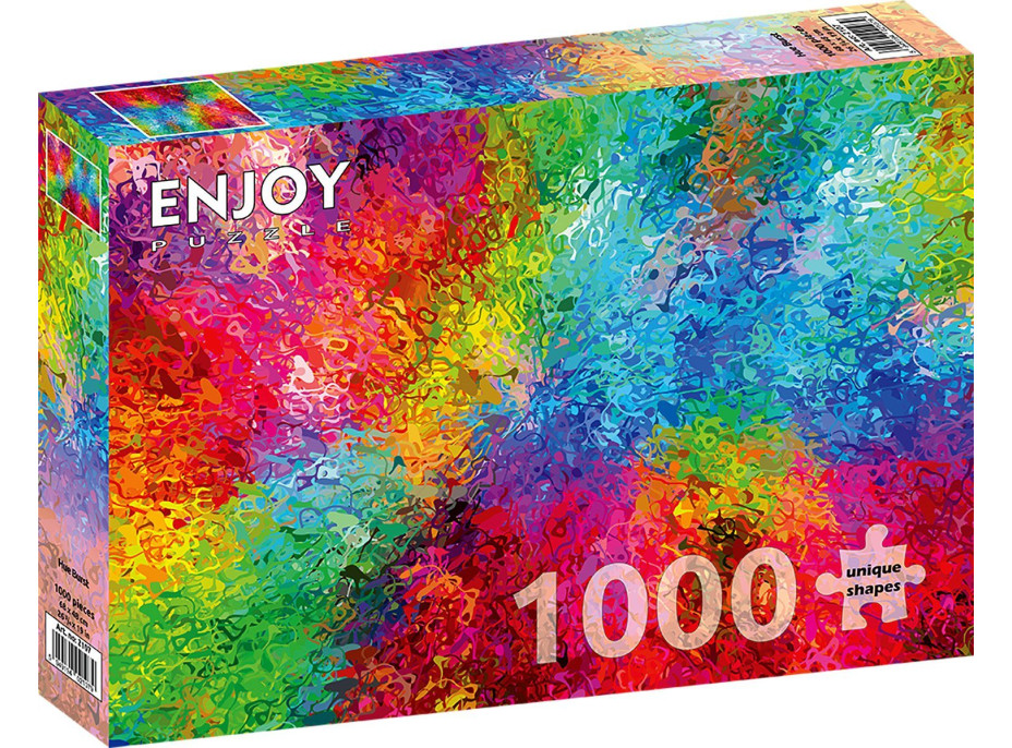 ENJOY Puzzle Výbuch farieb 1000 dielikov