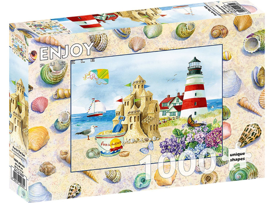 ENJOY Puzzle Zábava na slniečku 1000 dielikov