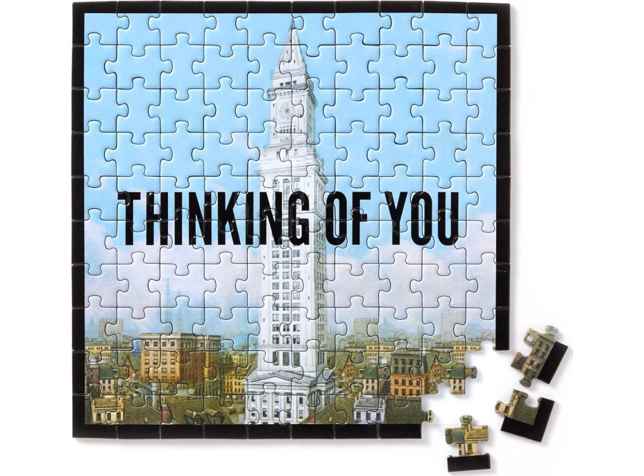 GALISON Štvorcové puzzle Thinking of You 100 dielikov