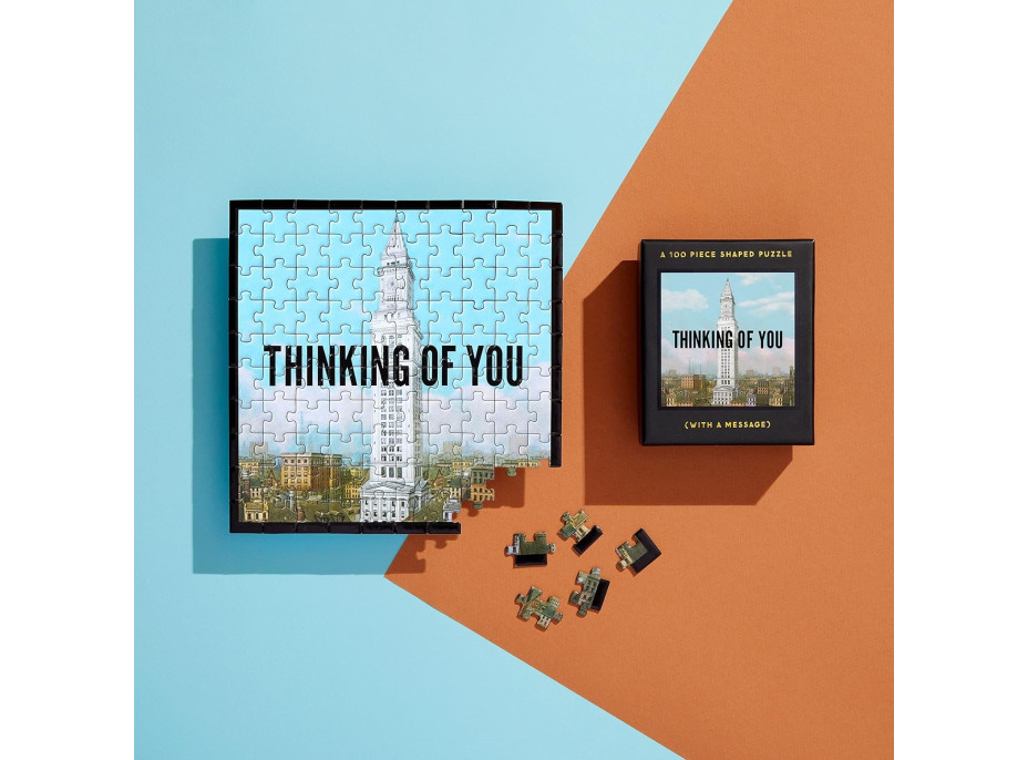 GALISON Štvorcové puzzle Thinking of You 100 dielikov