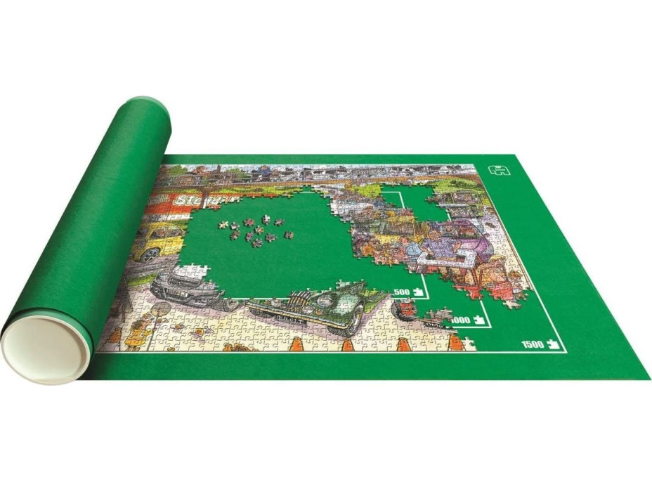 JUMBO Rolovacia podložka na puzzle 500-1500 dielikov (118x66cm)