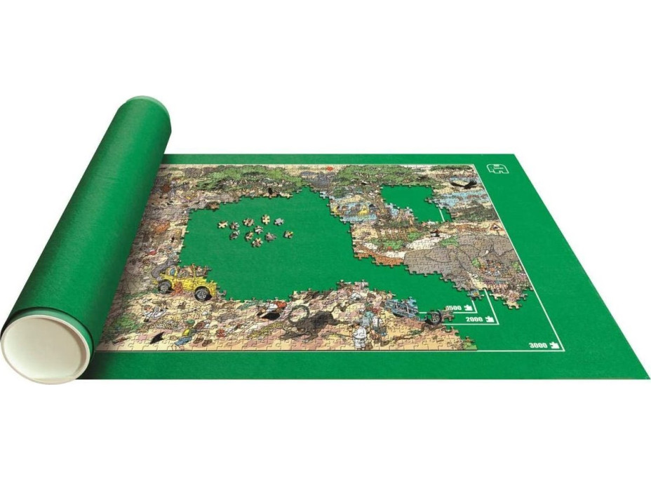 JUMBO Rolovacia podložka na puzzle 1500-3000 dielikov (150x100cm)