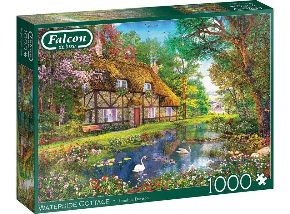 FALCON Puzzle Chalupa pri vode 1000 dielikov