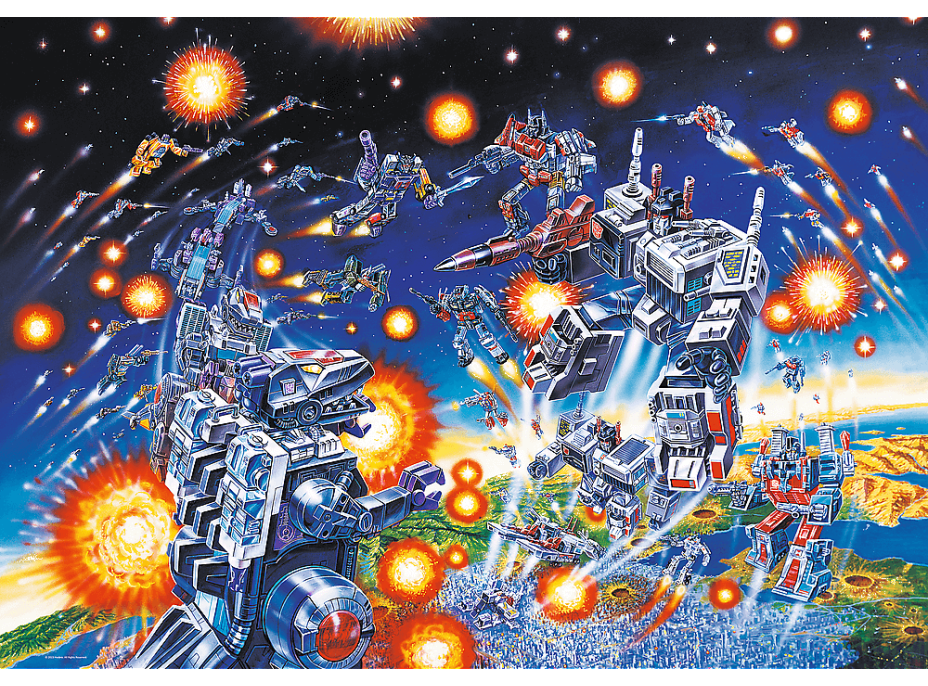 TREFL Puzzle UFT Transformers: Deceptikoni 1000 dielikov