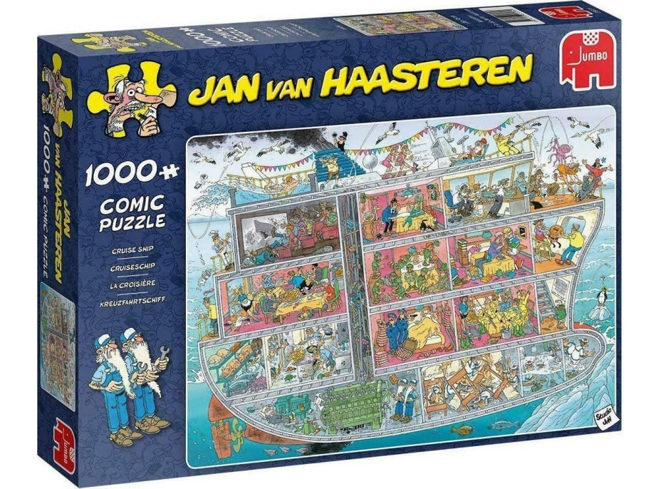 JUMBO Puzzle JvH Výletná loď 1000 dielikov